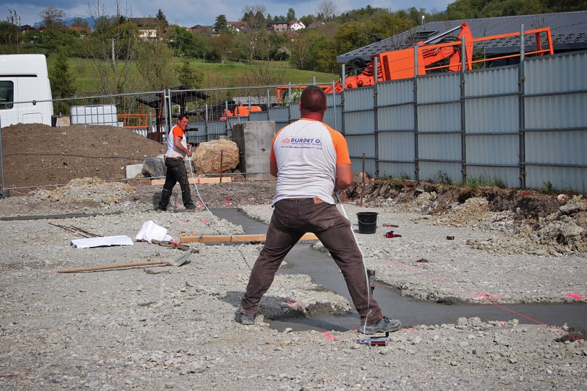 Suivi de chantier SCI BERTHOUD IMMO (du 1er au 14 mai 2017)